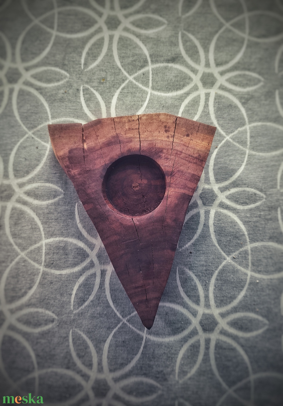 Egy szelet mécsestartó  - otthon & életmód - gyertya, illat, aroma - mécses és mécsestartó - Meska.hu