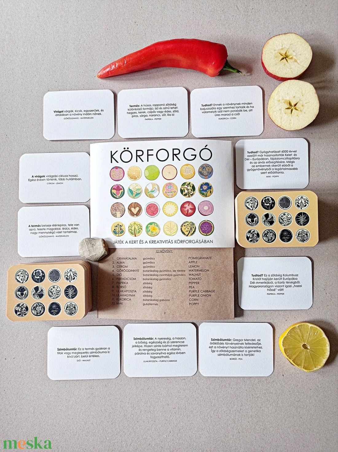 Körforgó  - játék & sport - készségfejlesztő és logikai játék - oktató játékok - Meska.hu