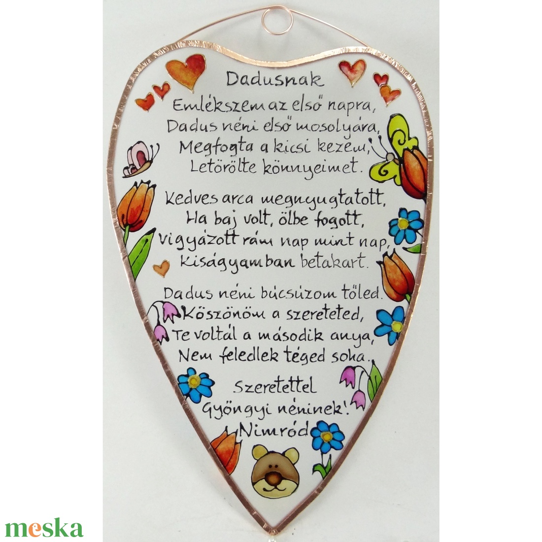 Dadus néninek búcsú ajándék - ovis ballagás - Üveg, Üvegkép - otthon & életmód - dekoráció - kép & falikép - üvegkép - Meska.hu Dadus néninek búcsú ajándék - ovis ballagás - Üveg, Üvegkép - otthon & életmód - dekoráció - kép & falikép - üvegkép - Meska.hu