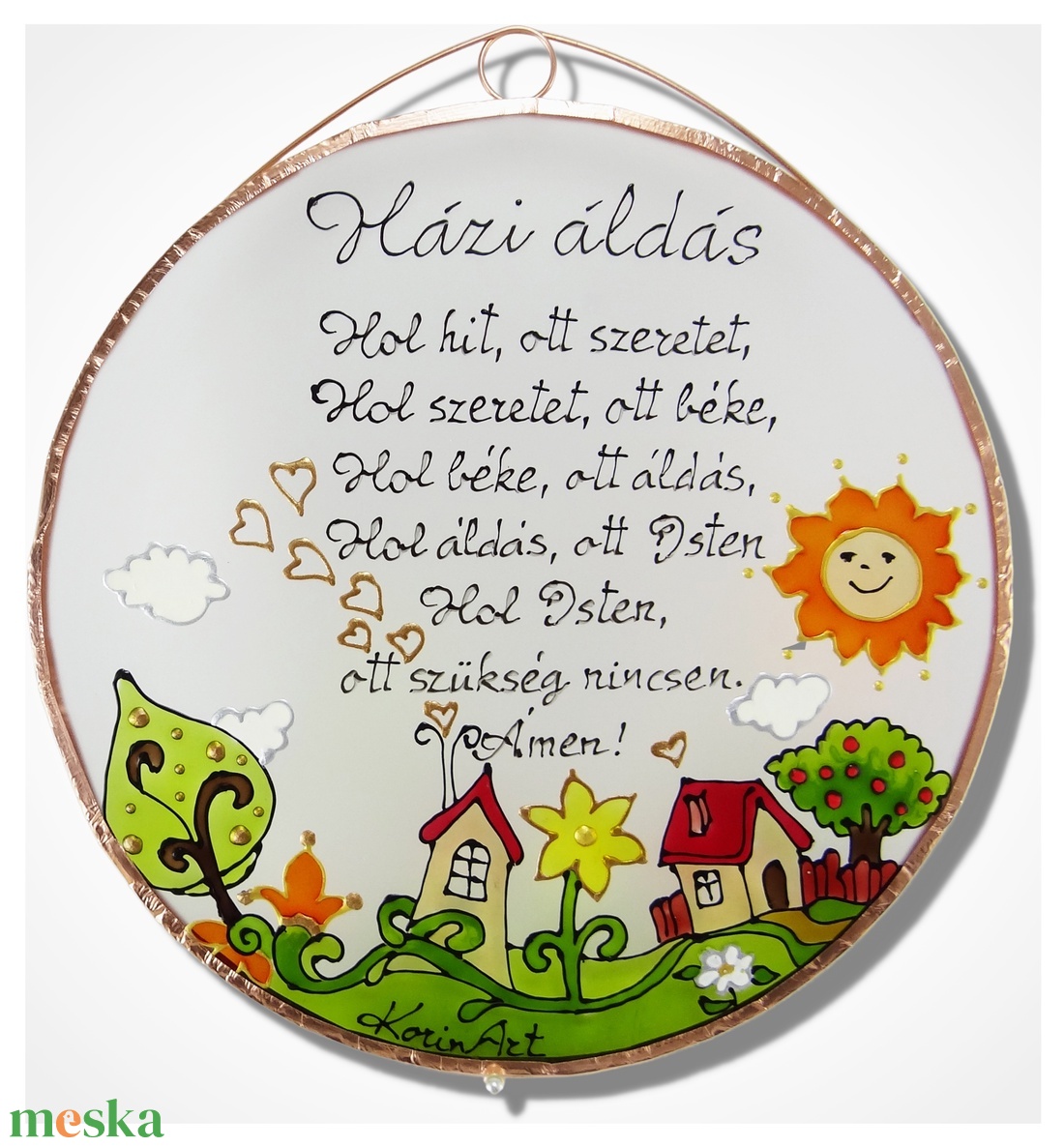 Bohocházas Házi áldás - Üveg, Üvegkép - otthon & életmód - vallás - házi áldás - Meska.hu Bohocházas Házi áldás - Üveg, Üvegkép - otthon & életmód - vallás - házi áldás - Meska.hu