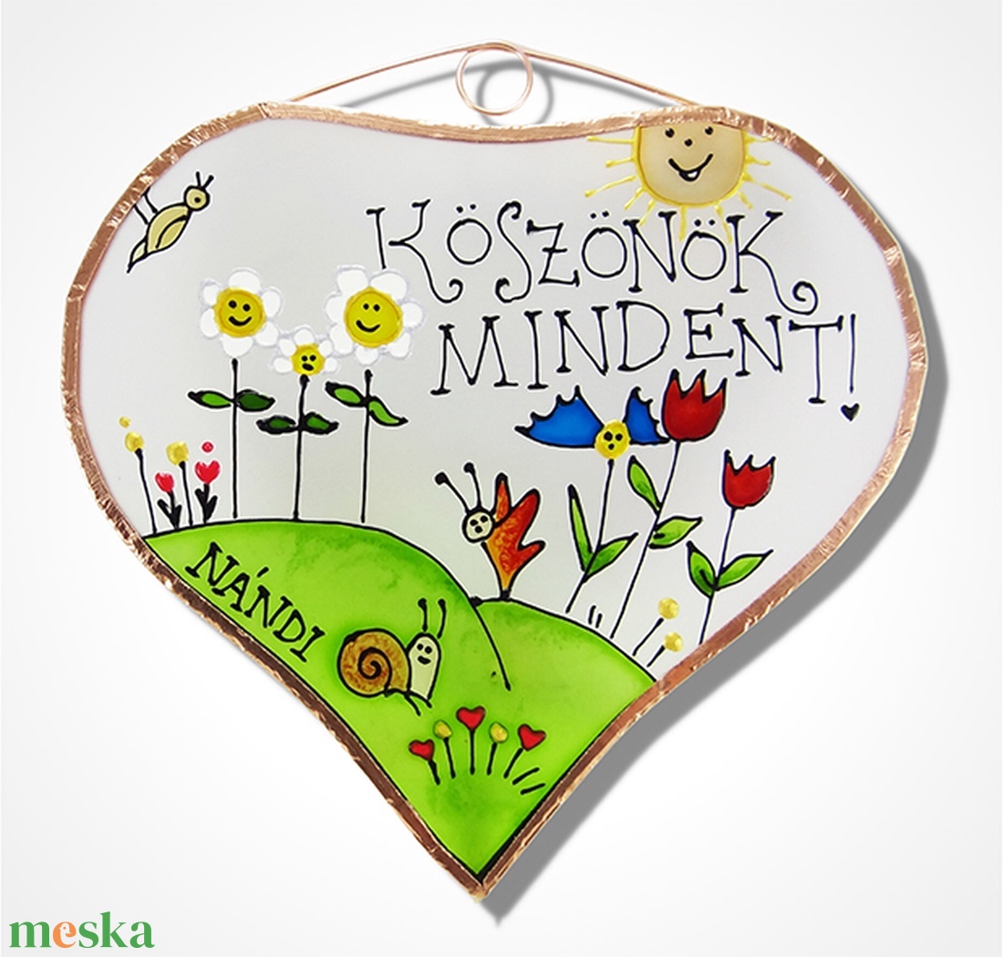 Köszönök mindent! - virágos - Üveg, Üvegkép - otthon & életmód - dekoráció - kép & falikép - üvegkép - Meska.hu Köszönök mindent! - virágos - Üveg, Üvegkép - otthon & életmód - dekoráció - kép & falikép - üvegkép - Meska.hu