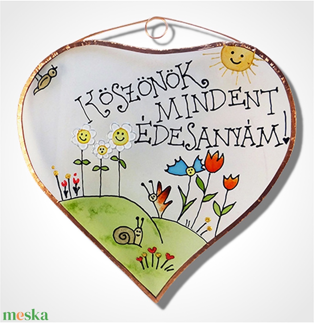 Köszönök mindent! - virágos - Üveg, Üvegkép - otthon & életmód - dekoráció - kép & falikép - üvegkép - Meska.hu Köszönök mindent! - virágos - Üveg, Üvegkép - otthon & életmód - dekoráció - kép & falikép - üvegkép - Meska.hu