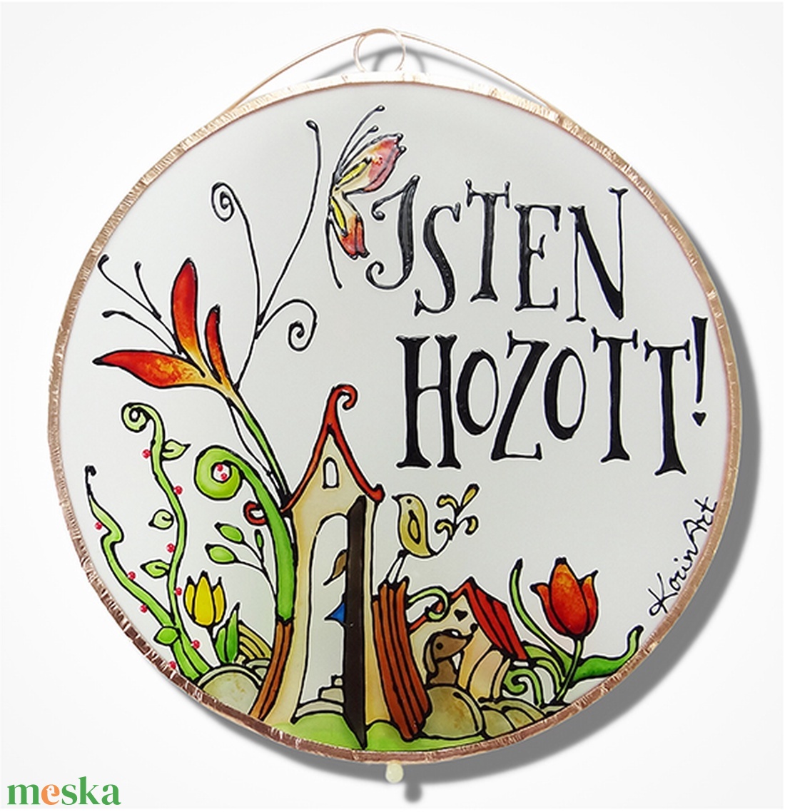 Kutyás - isten hozott - Üvegkép - otthon & életmód - dekoráció - kép & falikép - üvegkép - Meska.hu Kutyás - isten hozott - Üvegkép - otthon & életmód - dekoráció - kép & falikép - üvegkép - Meska.hu