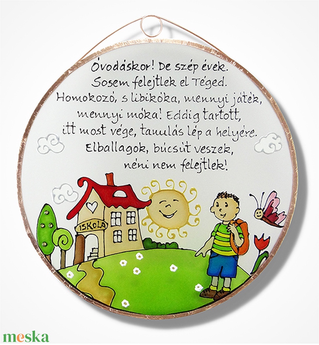 Ballagási ajándék üvegkép óvó néninek - Üveg, Üvegkép - otthon & életmód - dekoráció - kép & falikép - üvegkép - Meska.hu Ballagási ajándék üvegkép óvó néninek - Üveg, Üvegkép - otthon & életmód - dekoráció - kép & falikép - üvegkép - Meska.hu