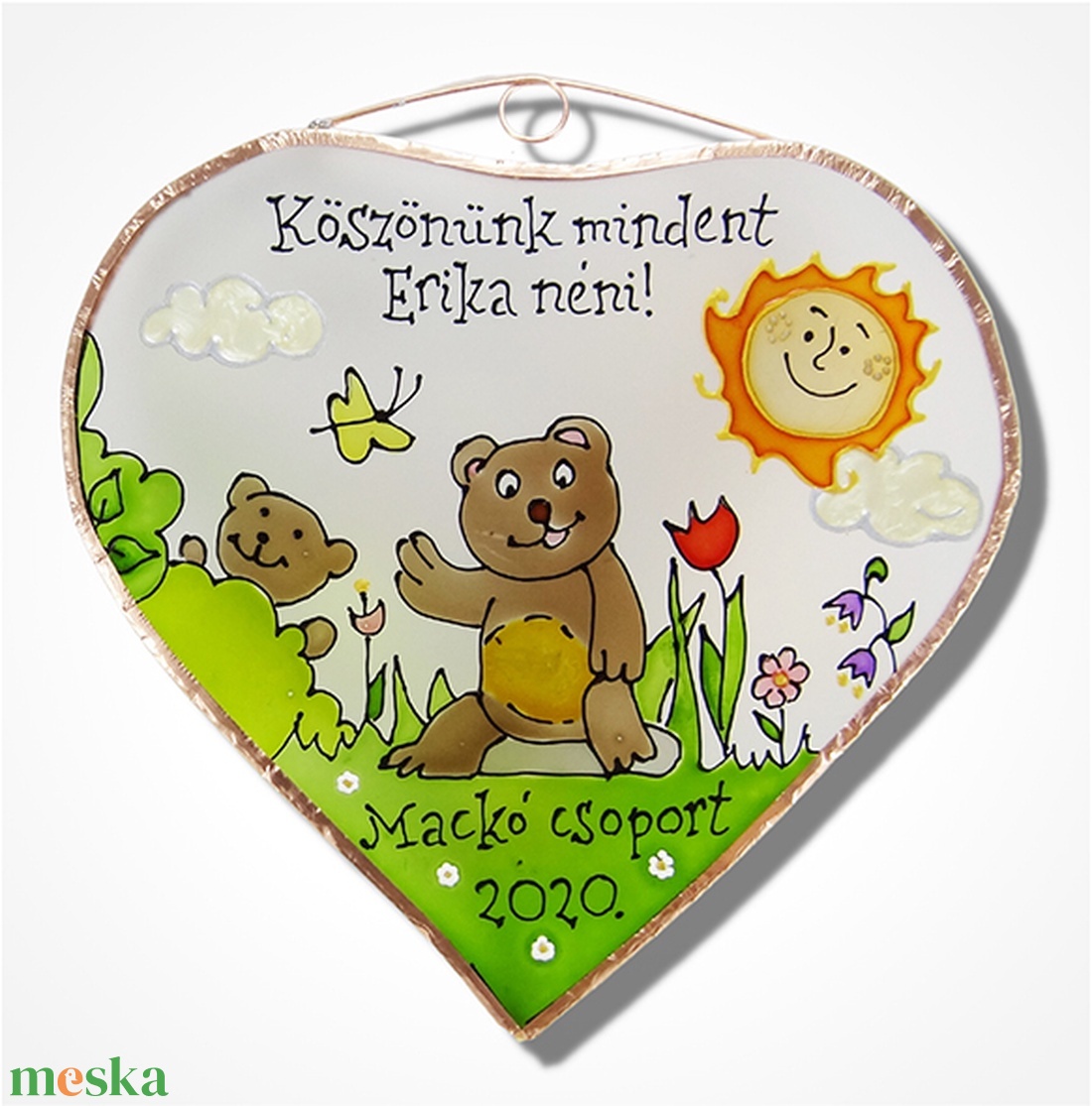 Köszönök mindent! - macis - Üveg, Üvegkép - művészet - festmény - üvegfestmény - Meska.hu Köszönök mindent! - macis - Üveg, Üvegkép - művészet - festmény - üvegfestmény - Meska.hu