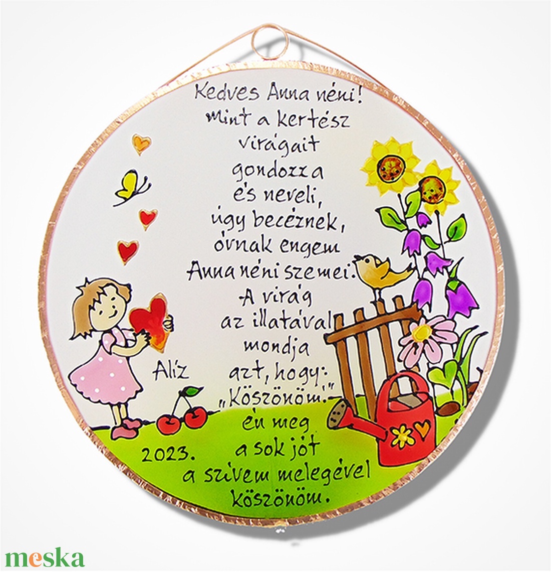 Mint a kertész a virágait ballagási ajándék óvó néniknek, dadus néninek - Üvegkép - otthon & életmód - dekoráció - ajtó- és ablak dekoráció - ajtódísz & kopogtató - Meska.hu Mint a kertész a virágait ballagási ajándék óvó néniknek, dadus néninek - Üvegkép - otthon & életmód - dekoráció - ajtó- és ablak dekoráció - ajtódísz & kopogtató - Meska.hu