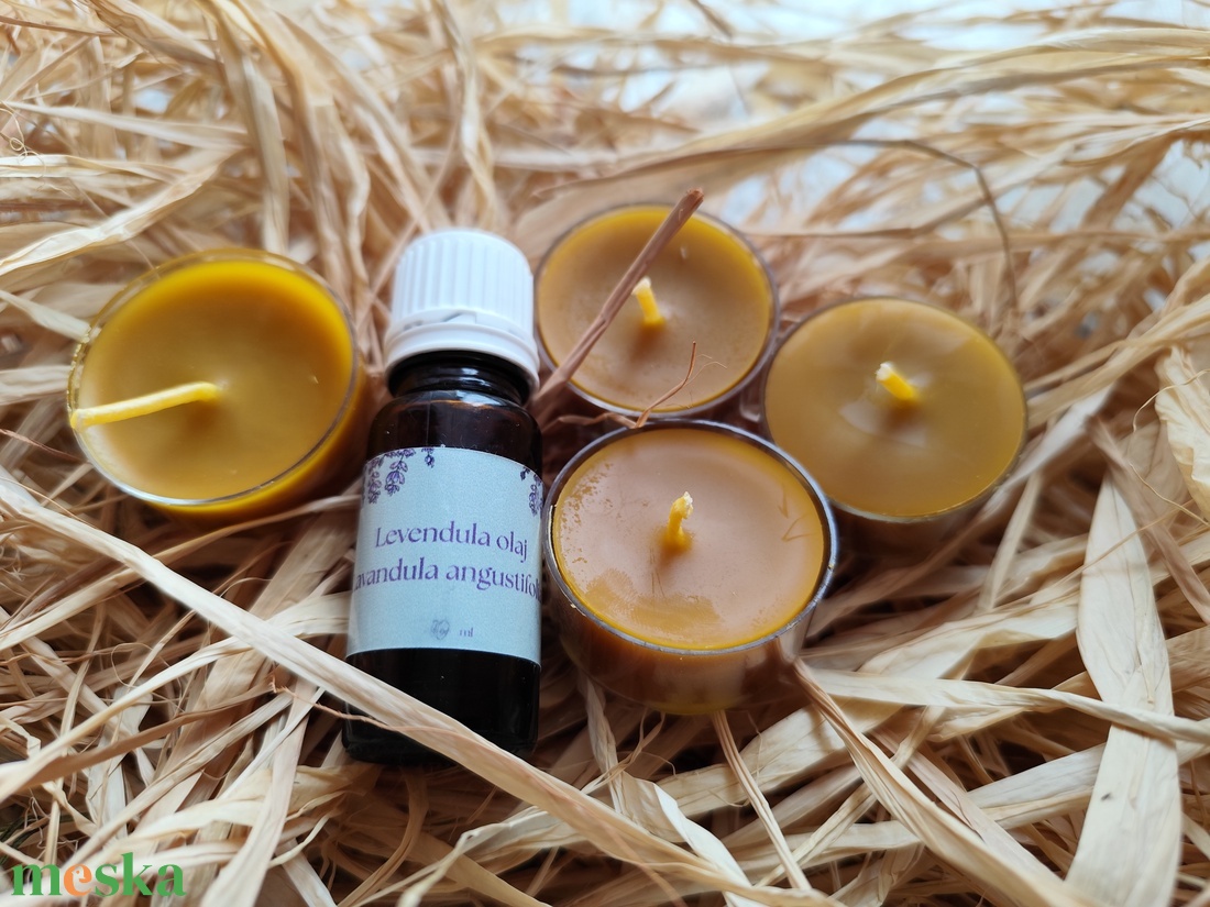 Aroma csomag - levendula , méhviasz - otthon & életmód - gyertya, illat, aroma - gyertya - Meska.hu