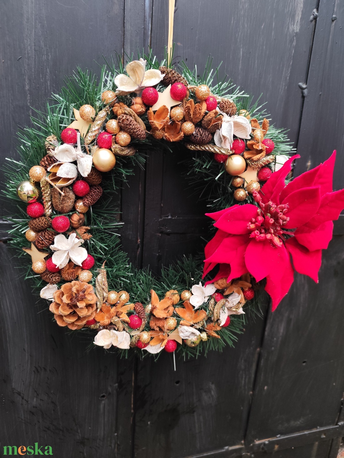 Karácsonyi kopogtató, ajtódísz - karácsony - adventi díszek - adventi ajtódísz - Meska.hu Karácsonyi kopogtató, ajtódísz - karácsony - adventi díszek - adventi ajtódísz - Meska.hu