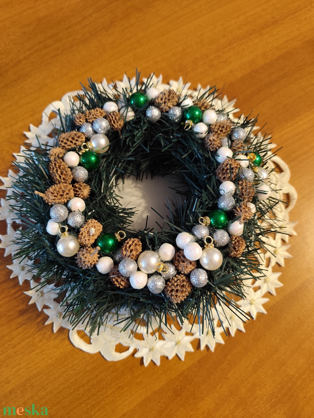 Téli kopogtató, asztal dísz - karácsony - adventi díszek - adventi asztaldísz - Meska.hu Téli kopogtató, asztal dísz - karácsony - adventi díszek - adventi asztaldísz - Meska.hu