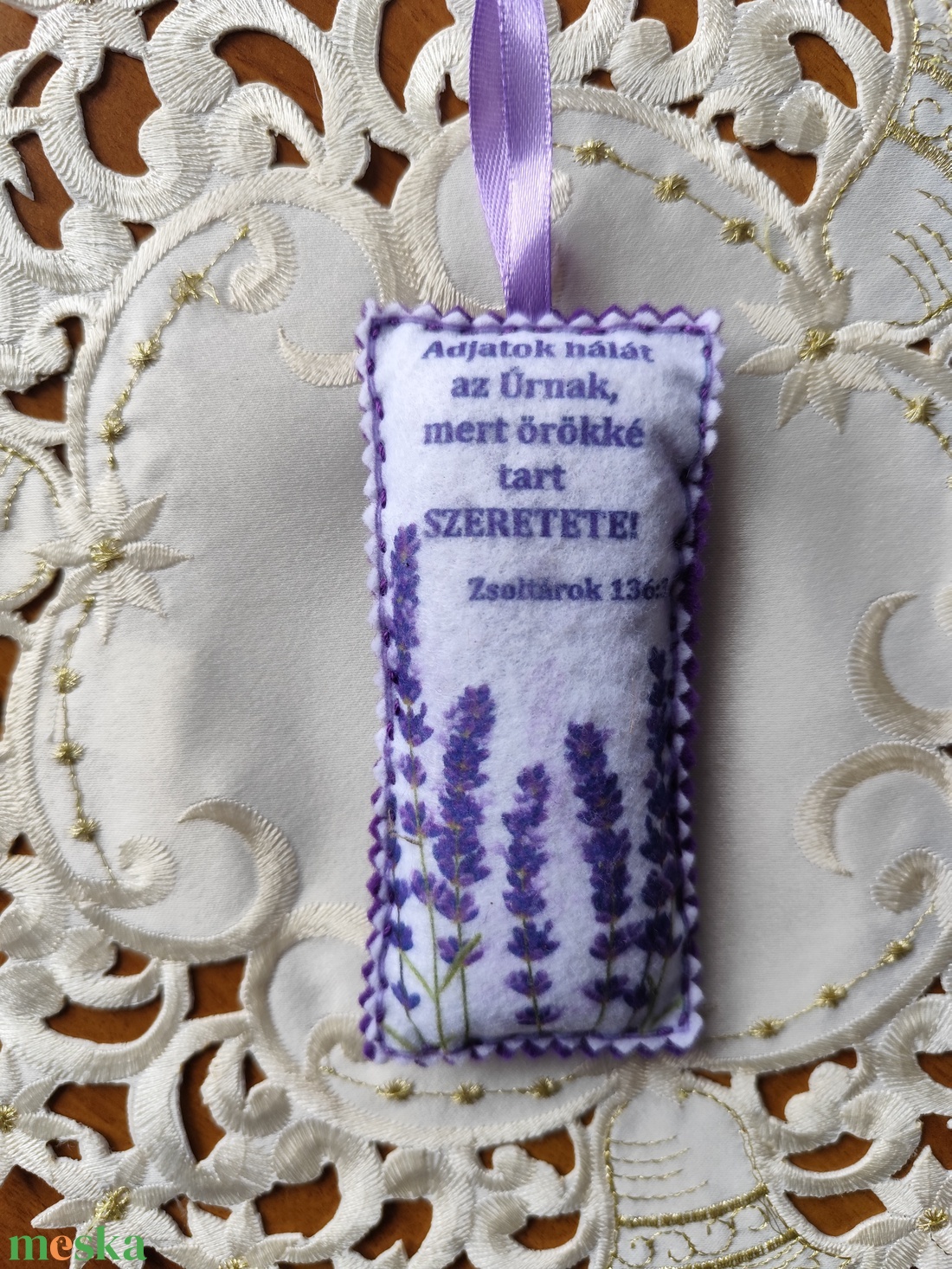 Levendula illatzsák - zsoltár - otthon & életmód - gyertya, illat, aroma - illatzsák - Meska.hu
