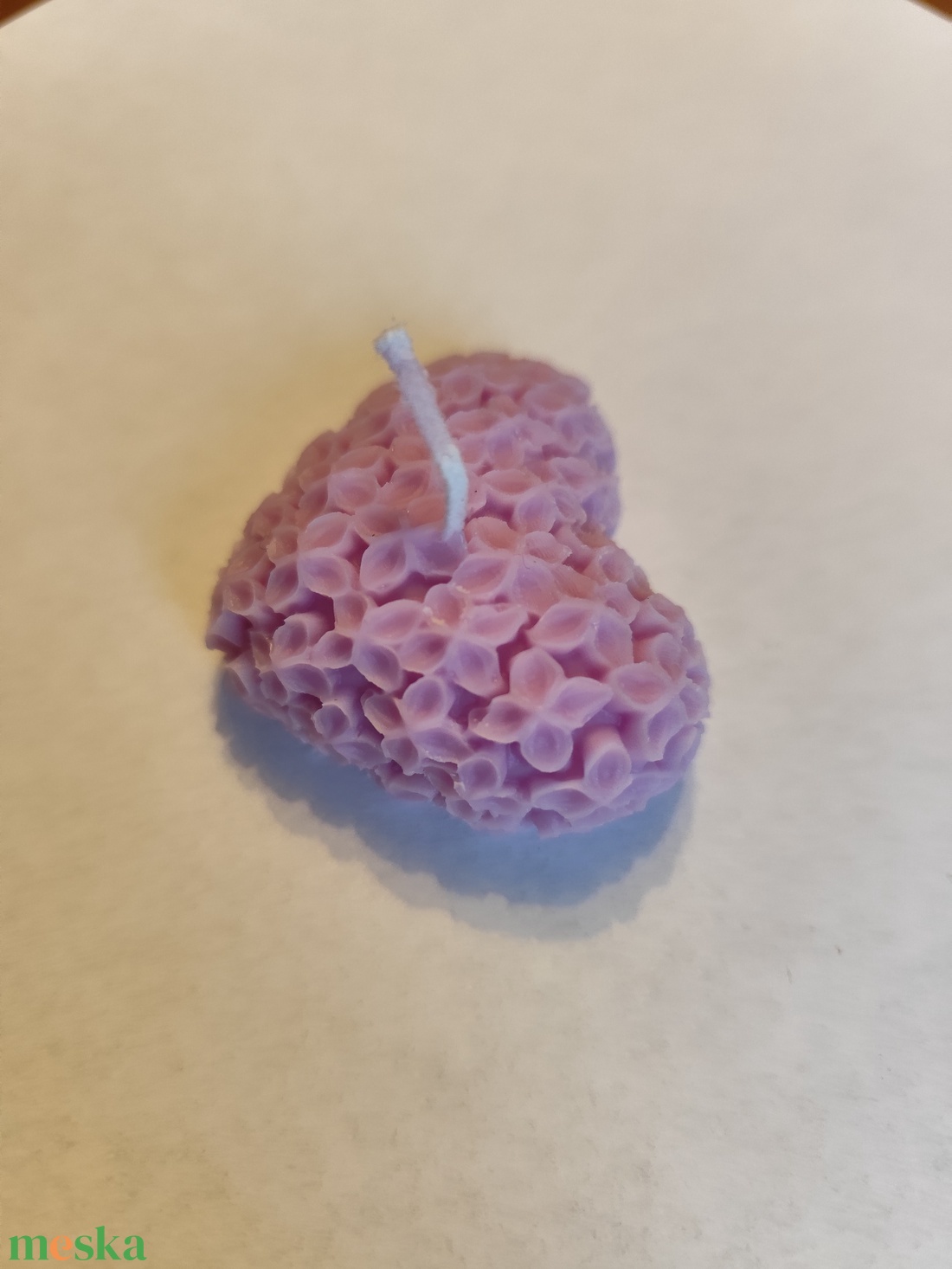 Szívecske gyertya  - otthon & életmód - gyertya, illat, aroma - gyertya - Meska.hu