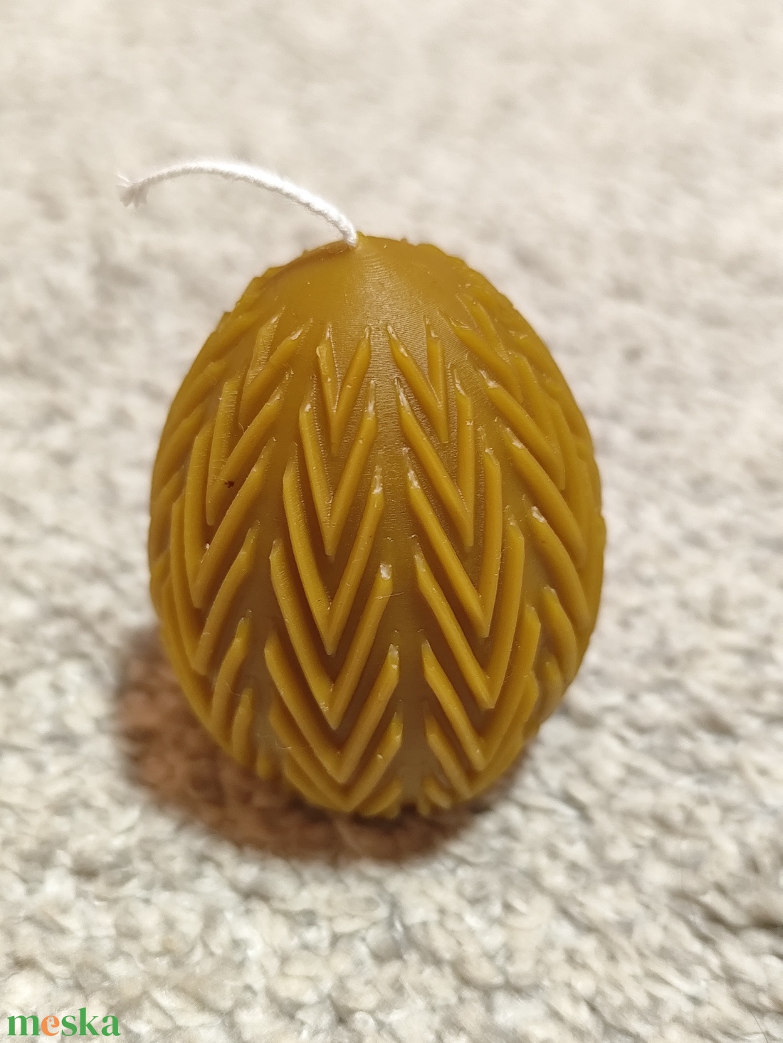 Tojás  gyertya , húsvét  - otthon & életmód - gyertya, illat, aroma - gyertya - Meska.hu