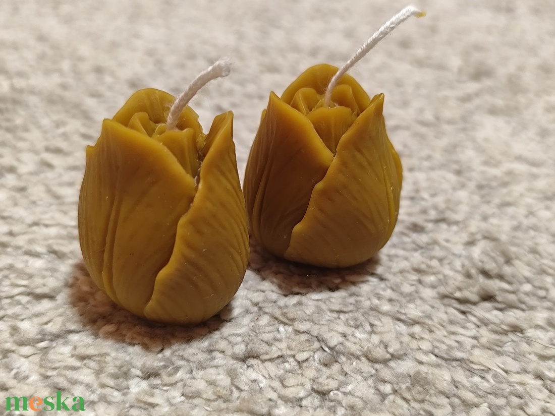 Tulipán gyertya  - otthon & életmód - gyertya, illat, aroma - gyertya - Meska.hu