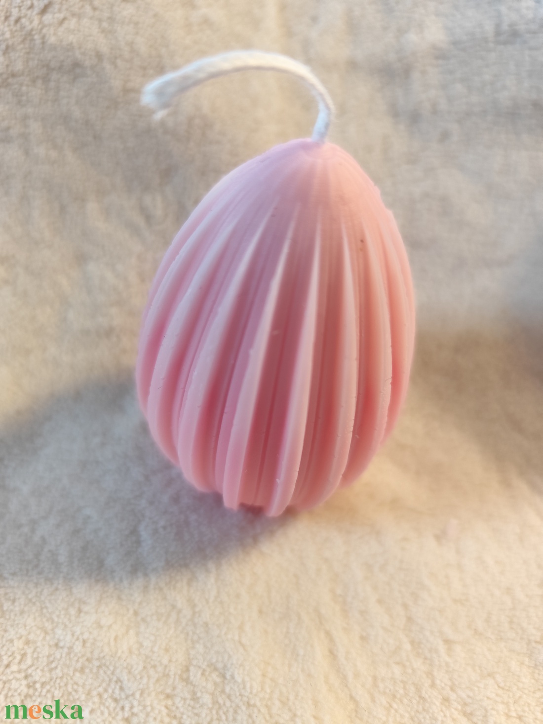 Tojás  gyertya , húsvéti csomag  - ünnepi díszek, dekorációk - húsvéti díszek és dekorációk - húsvéti gyertya - Meska.hu