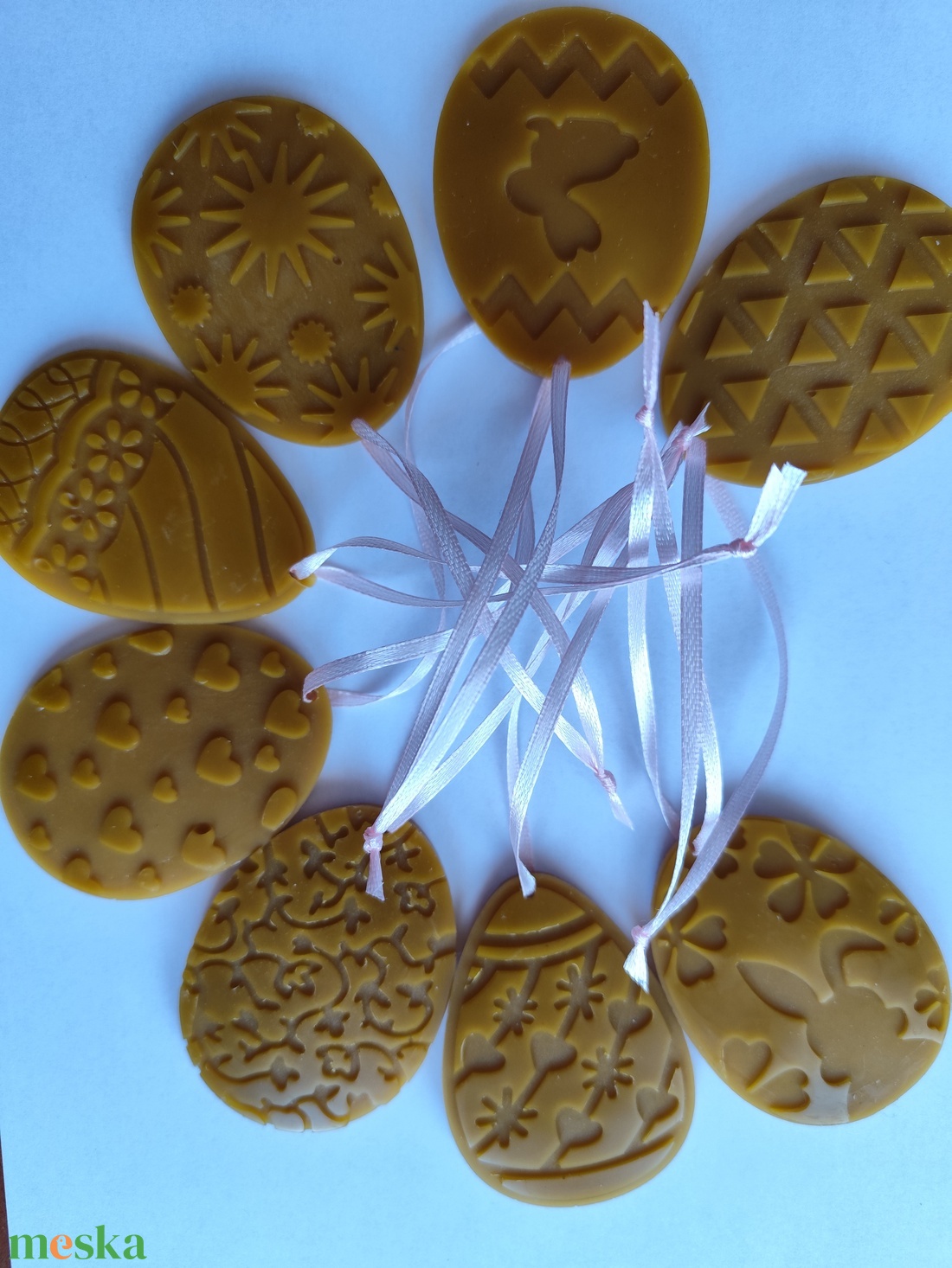 Húsvéti függő dísz ,tojás alakú dísz.  - ünnepi díszek, dekorációk - húsvéti díszek és dekorációk - húsvéti tojásfadíszek - Meska.hu