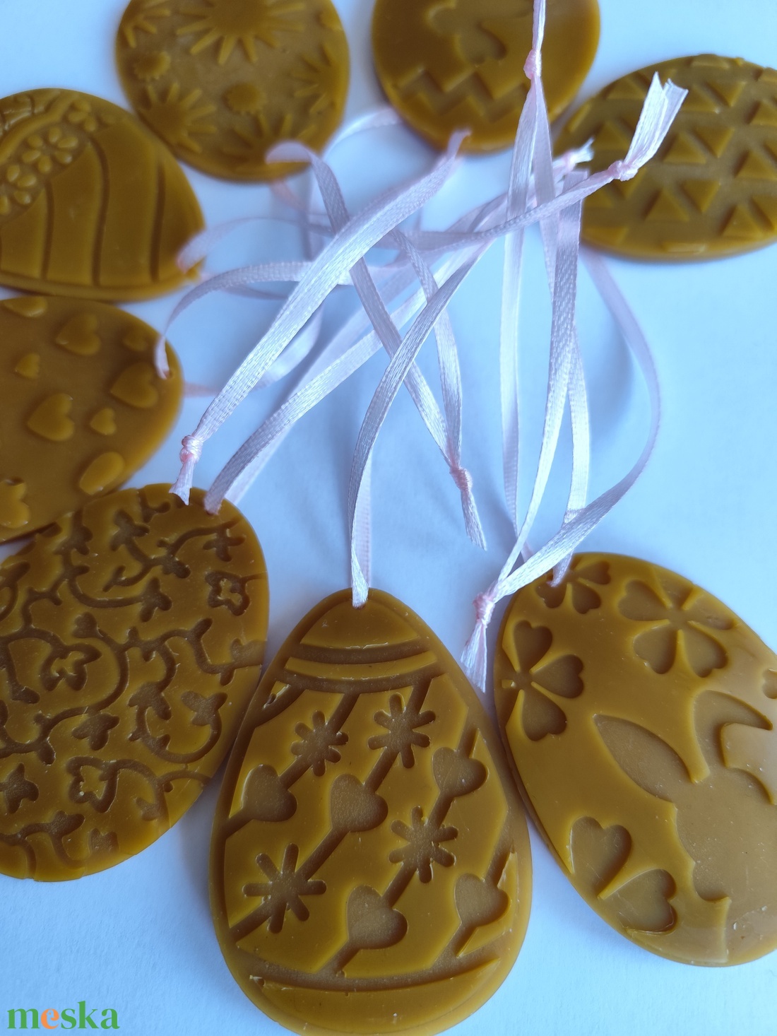 Húsvéti függő dísz ,tojás alakú dísz.  - ünnepi díszek, dekorációk - húsvéti díszek és dekorációk - húsvéti tojásfadíszek - Meska.hu