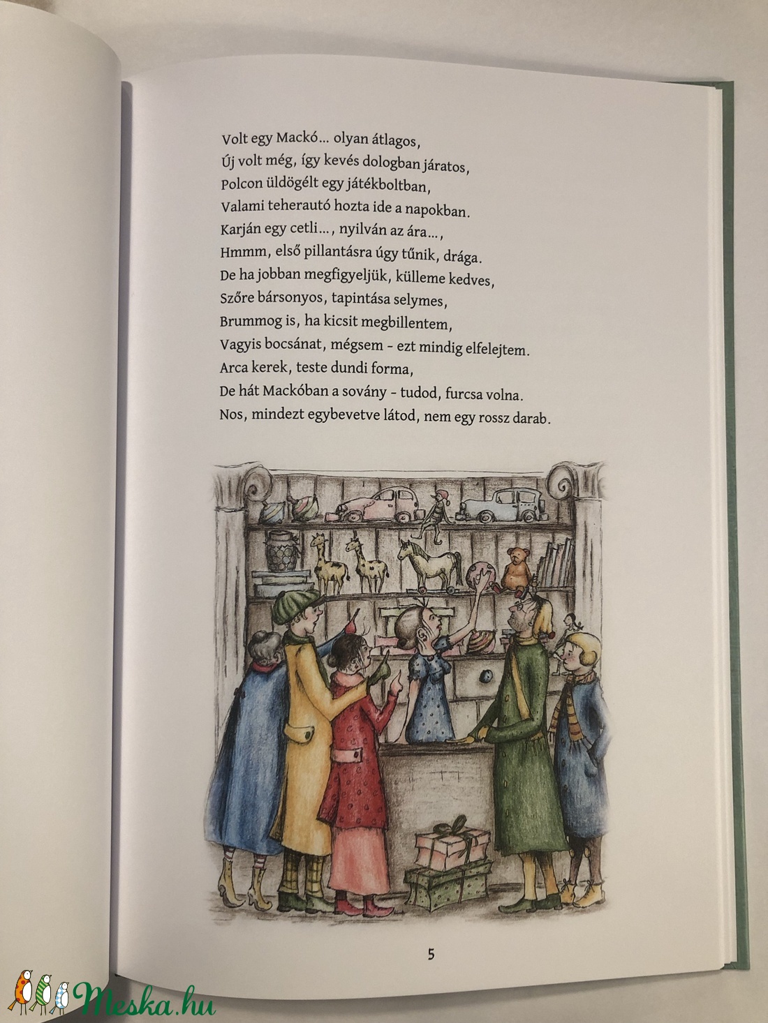 Apu Mackója - mesekönyv - otthon & életmód - papír, írószer - Meska.hu Apu Mackója - mesekönyv - otthon & életmód - papír, írószer - Meska.hu