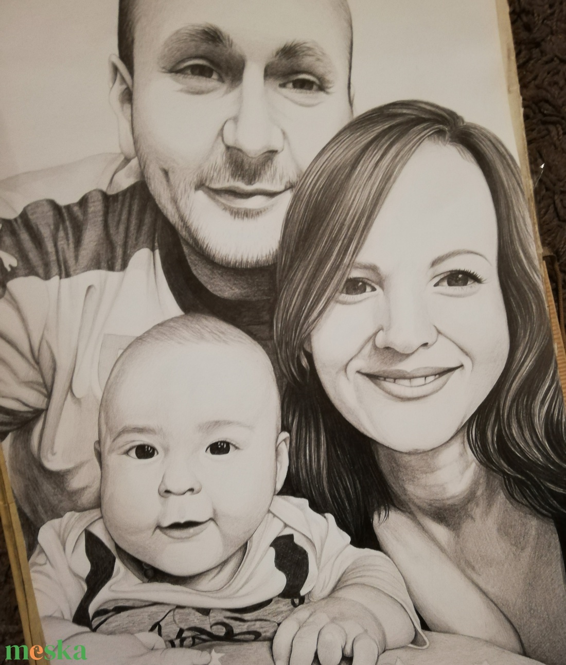 Grafit portré készítés - művészet - portré & karikatúra - portré - Meska.hu