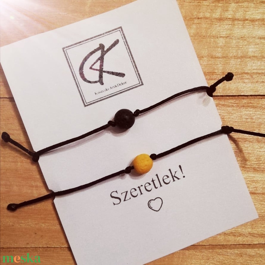 Lávaköves páros karkötő - ékszer - karkötő - gyöngyös karkötő - Meska.hu Lávaköves páros karkötő - ékszer - karkötő - gyöngyös karkötő - Meska.hu
