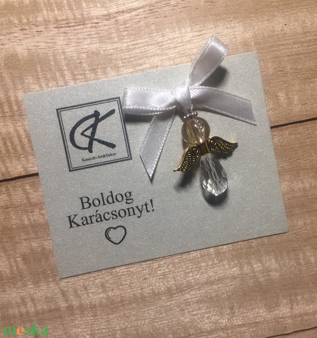 Őrangyal - ékszer - nyaklánc - medál - Meska.hu