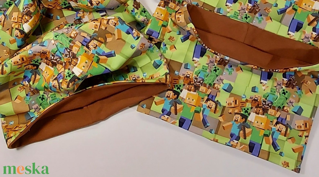 Sapka-csősál szett. Minecraft. - ruha & divat - sál, sapka, kendő - sapka & sál szett - Meska.hu Sapka-csősál szett. Minecraft. - ruha & divat - sál, sapka, kendő - sapka & sál szett - Meska.hu