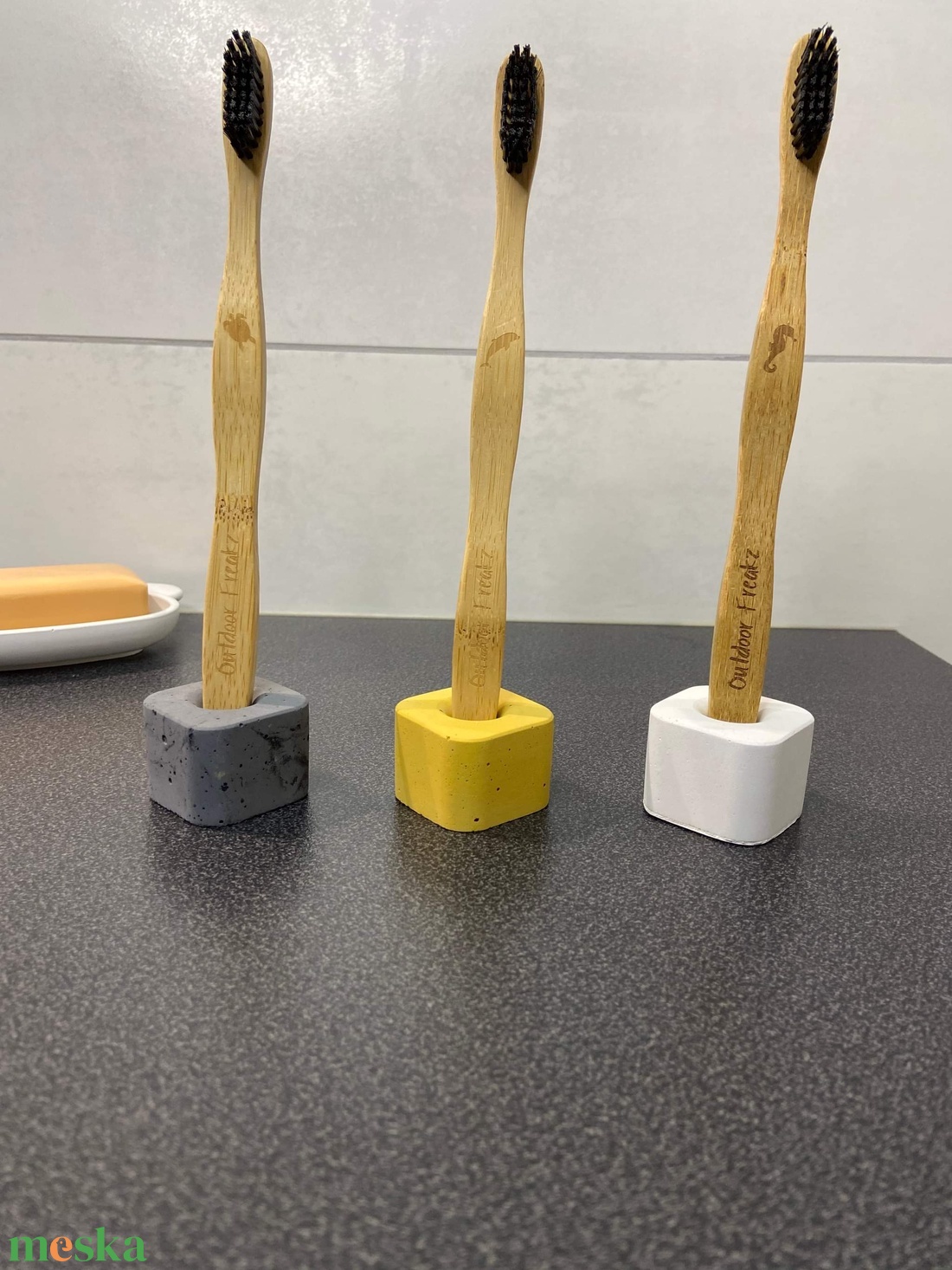 Beton fürdőszoba szett - otthon & életmód - fürdőszoba - szappantartó - Meska.hu Beton fürdőszoba szett - otthon & életmód - fürdőszoba - szappantartó - Meska.hu