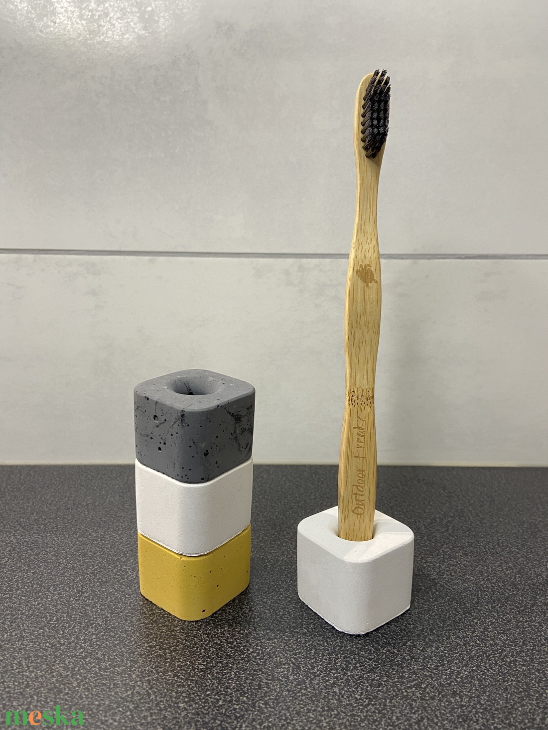 Beton fogkefetartó - otthon & életmód - fürdőszoba - fogkefetartó - Meska.hu Beton fogkefetartó - otthon & életmód - fürdőszoba - fogkefetartó - Meska.hu