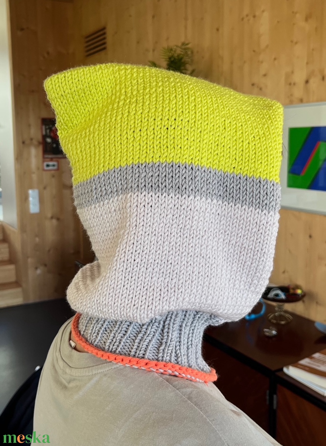 BALACLAVA - kötött merinógyapjú balaklava - ruha & divat - sál, sapka, kendő - sapka - Meska.hu