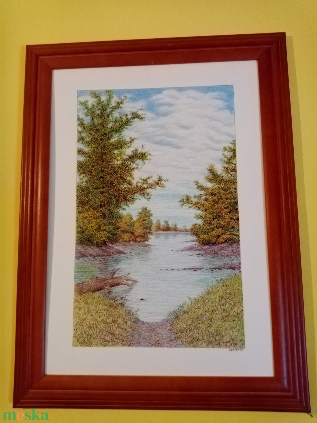 Gyenis István : Tóba dőlt fatörzs, Grafika 35x50 2006 - művészet - grafika & illusztráció - egyéb rajzok - Meska.hu Gyenis István : Tóba dőlt fatörzs, Grafika 35x50 2006 - művészet - grafika & illusztráció - egyéb rajzok - Meska.hu