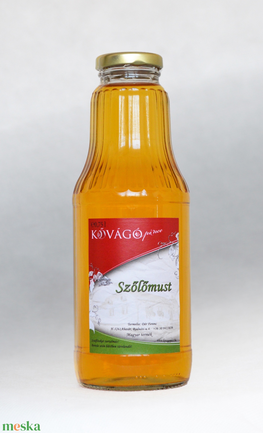 Szőlőmust - élelmiszer - gyümölcslé - Meska.hu