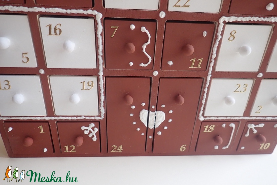 Fa adventi naptár ház - Adventi kalendárium fából - karácsony - Meska.hu Fa adventi naptár ház - Adventi kalendárium fából - karácsony - Meska.hu