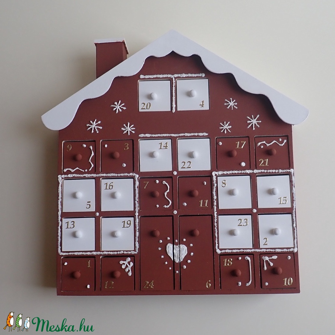 Fa adventi naptár ház - Adventi kalendárium fából - karácsony - Meska.hu Fa adventi naptár ház - Adventi kalendárium fából - karácsony - Meska.hu