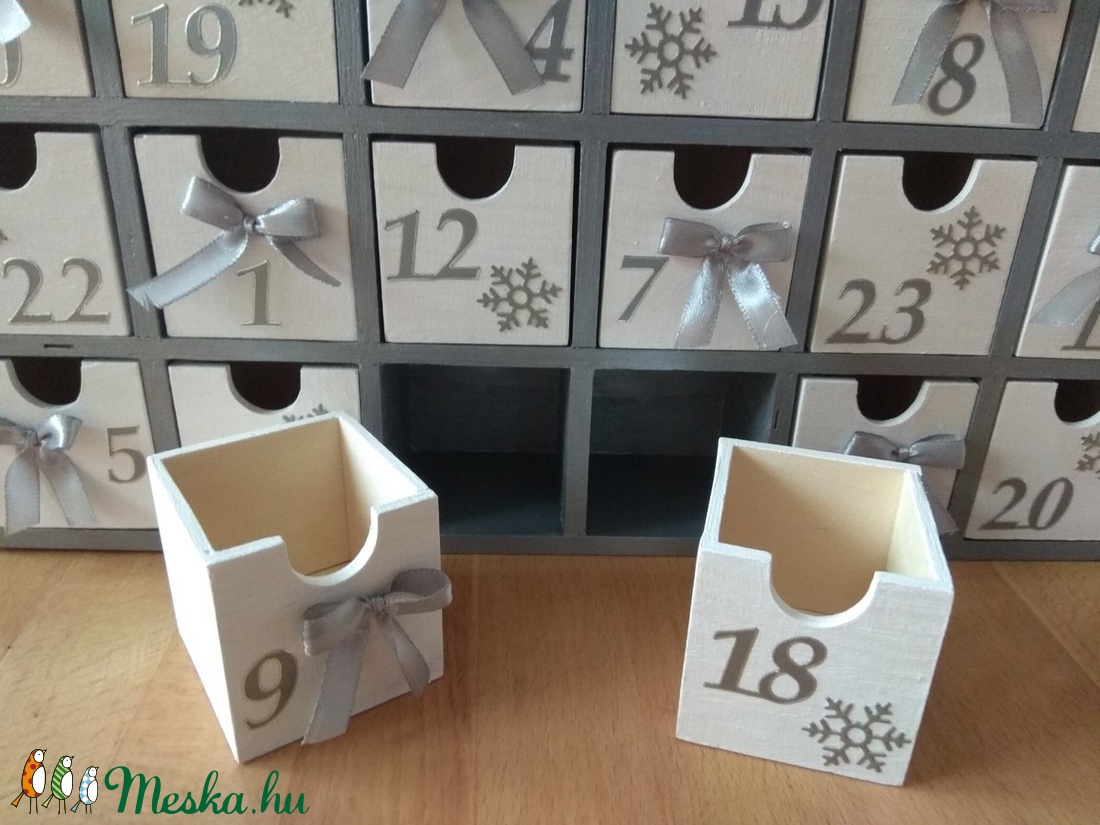 Fa adventi naptár - Adventi kalendárium fából - karácsony - Meska.hu Fa adventi naptár - Adventi kalendárium fából - karácsony - Meska.hu
