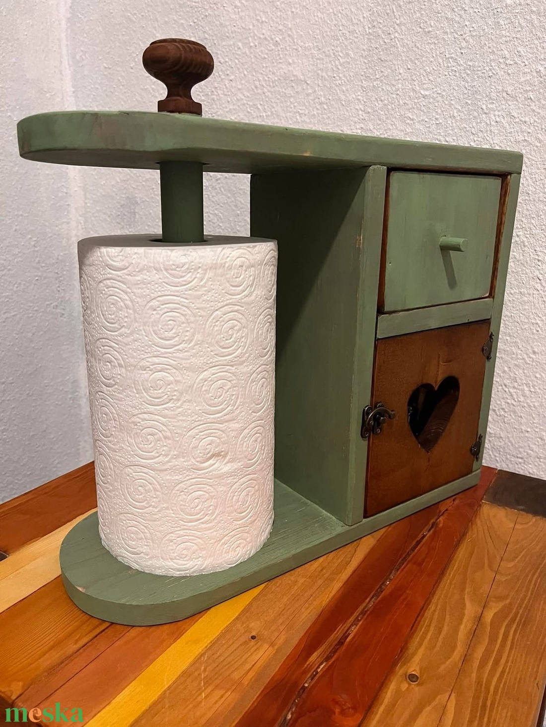 Vintage stílusú teás sarok. - otthon & életmód - konyhafelszerelés, tálalás - konyhai tárolás - tea & kávé tárolás - Meska.hu