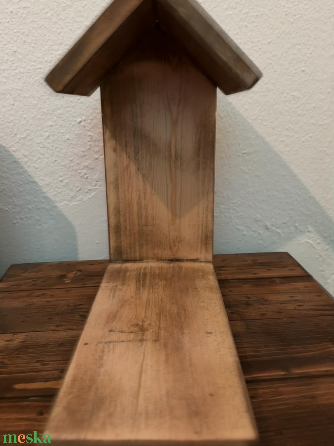 Könyv-lak� Rusztikus könyvtartó és olvasó-sziget. - otthon & életmód - dekoráció - asztal és polc dekoráció - könyvtámasz - Meska.hu