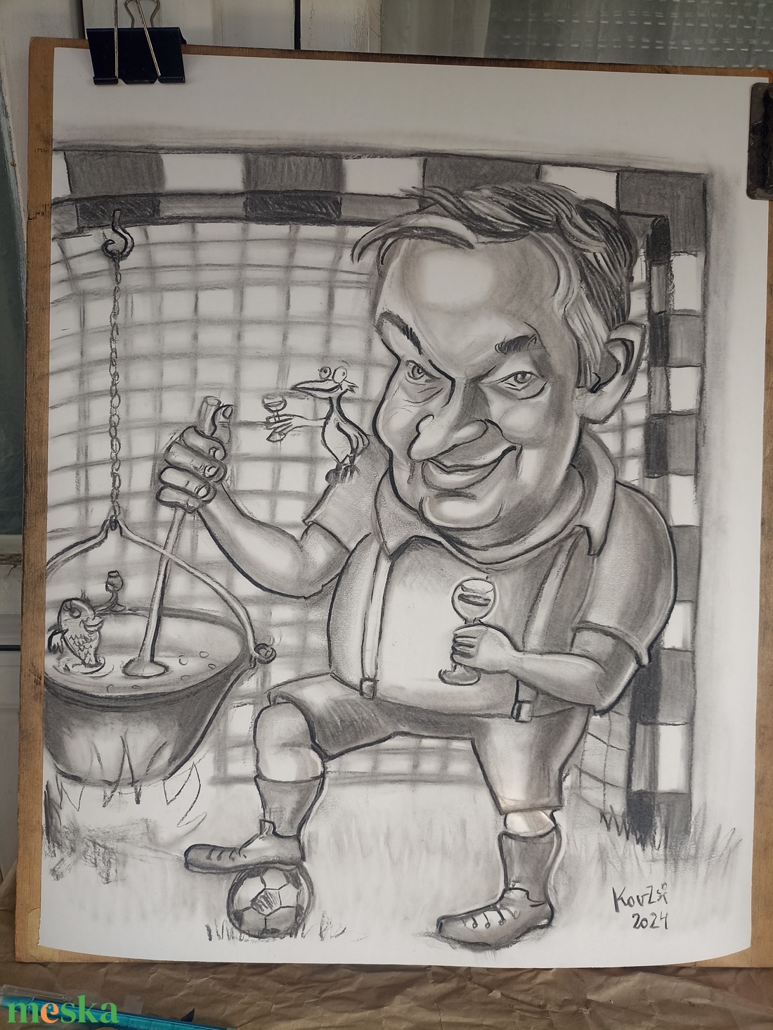 Karikatúra születésnapra, papírra, szénnel rajzolva! - művészet - portré & karikatúra - karikatúra - Meska.hu Karikatúra születésnapra, papírra, szénnel rajzolva! - művészet - portré & karikatúra - karikatúra - Meska.hu
