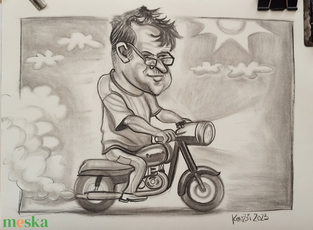 Karikatúra születésnapra, papírra, szénnel rajzolva! - művészet - portré & karikatúra - karikatúra - Meska.hu Karikatúra születésnapra, papírra, szénnel rajzolva! - művészet - portré & karikatúra - karikatúra - Meska.hu