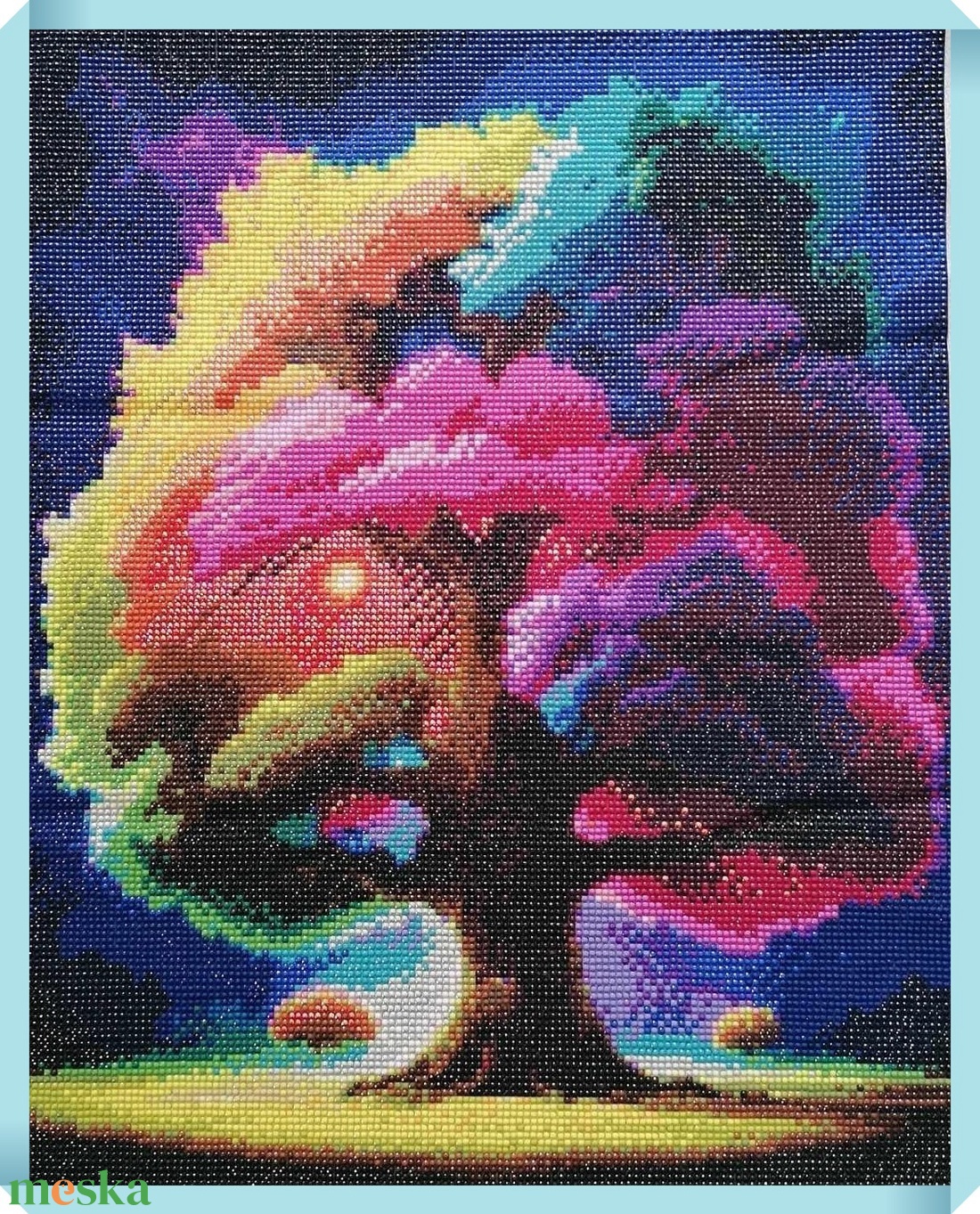 Szivárványfa - otthon & életmód - dekoráció - kép & falikép - 3d képek - Meska.hu