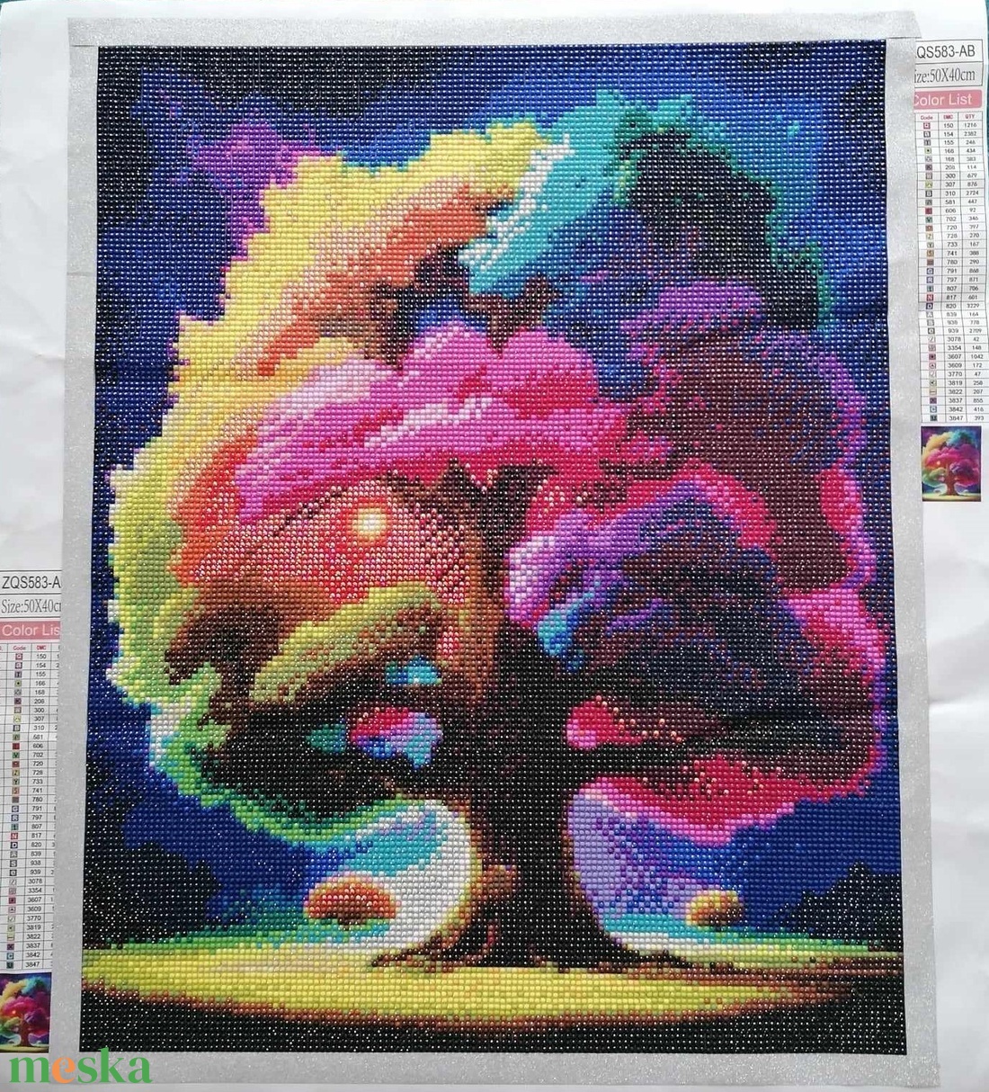 Szivárványfa - otthon & életmód - dekoráció - kép & falikép - 3d képek - Meska.hu