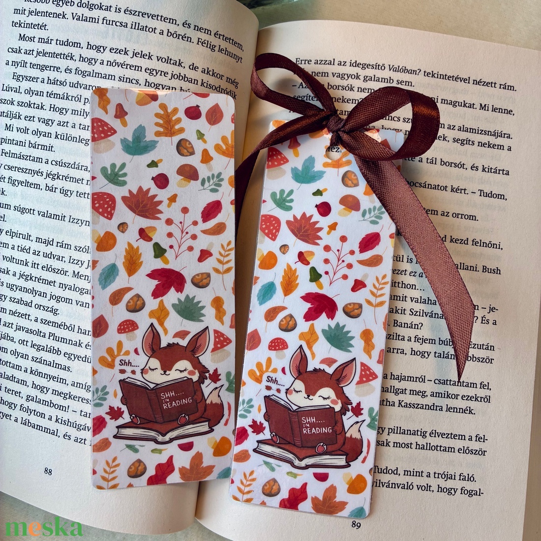 Könyvjelző Reading fox - könyv & zene - könyvjelző - Meska.hu Könyvjelző Reading fox - könyv & zene - könyvjelző - Meska.hu