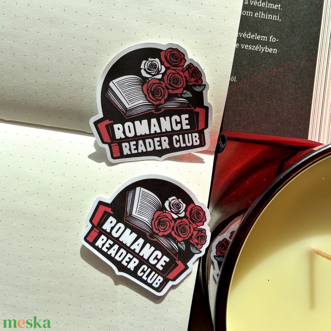 Matrica � Romance club - otthon & életmód - papír, írószer - matrica, matrica csomag - Meska.hu