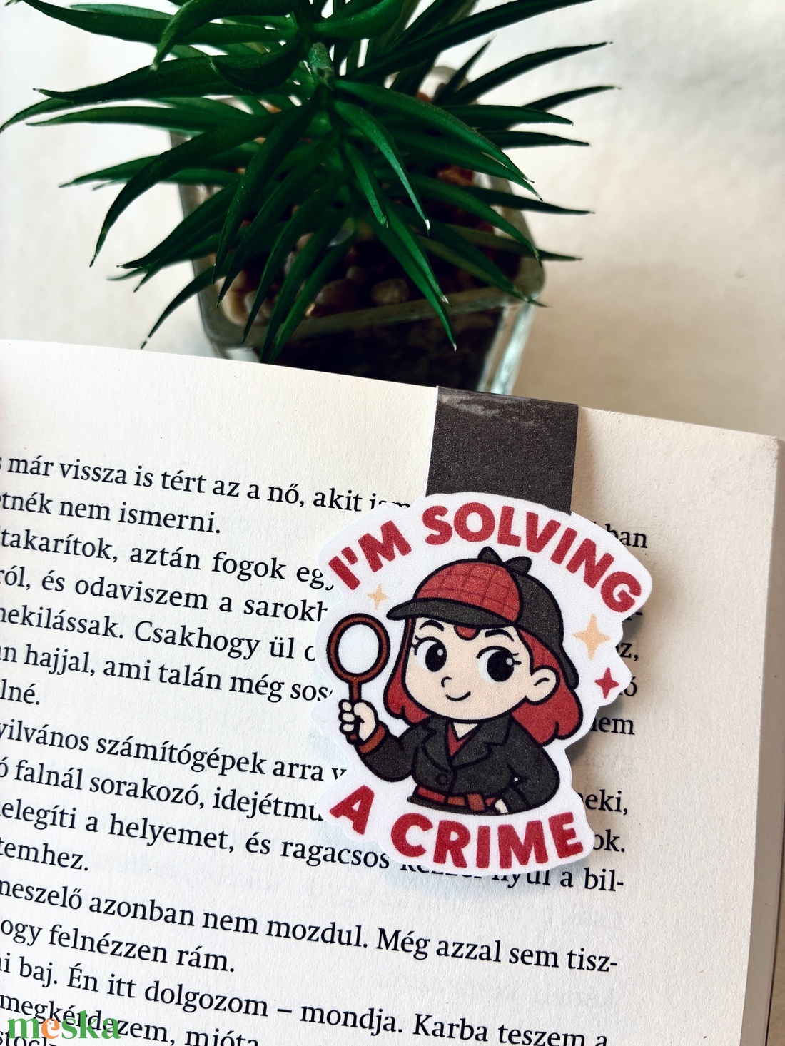 Mágneses könyvjelző Solving a crime - könyv & zene - könyvjelző - Meska.hu Mágneses könyvjelző Solving a crime - könyv & zene - könyvjelző - Meska.hu