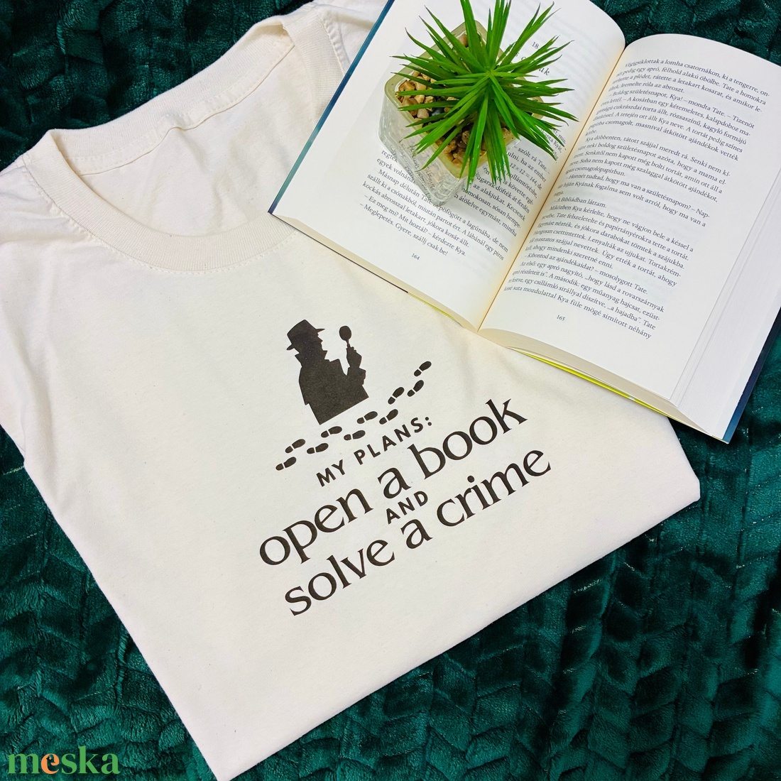 Open a book and solve a crime Póló, pulóver - ruha & divat - női ruha - póló, felső - Meska.hu Open a book and solve a crime Póló, pulóver - ruha & divat - női ruha - póló, felső - Meska.hu