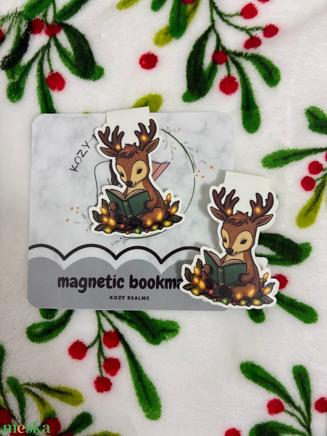 Mágneses könyvjelző � Olvasó gida - könyv & zene - könyvjelző - Meska.hu