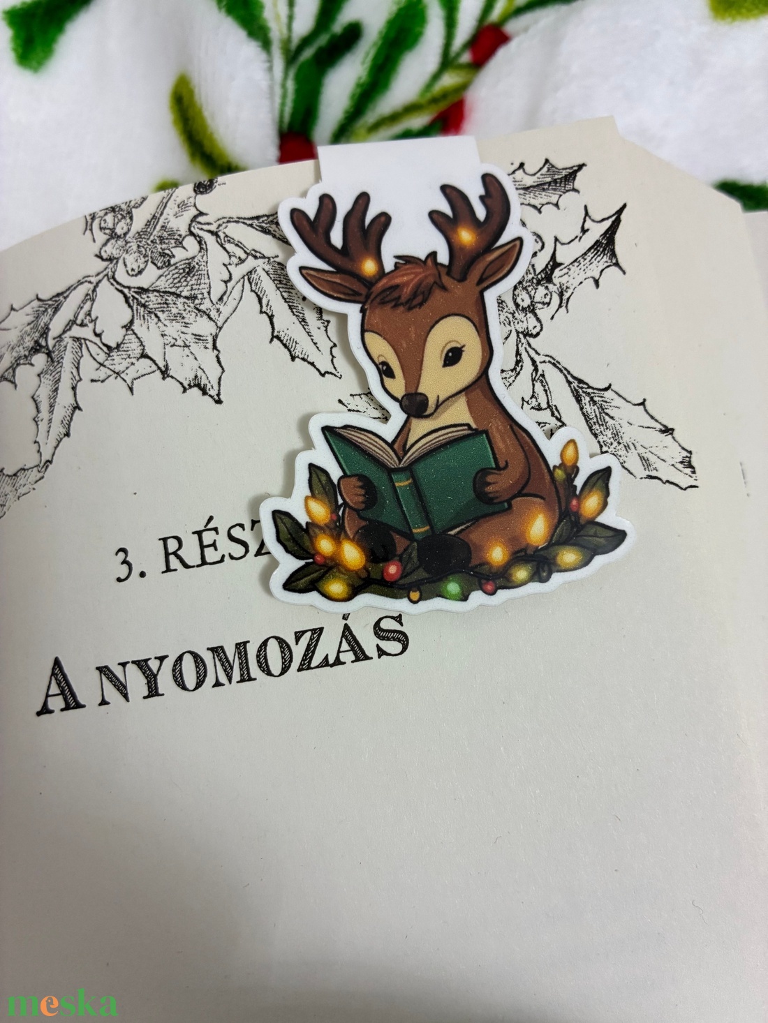 Mágneses könyvjelző � Olvasó gida - könyv & zene - könyvjelző - Meska.hu