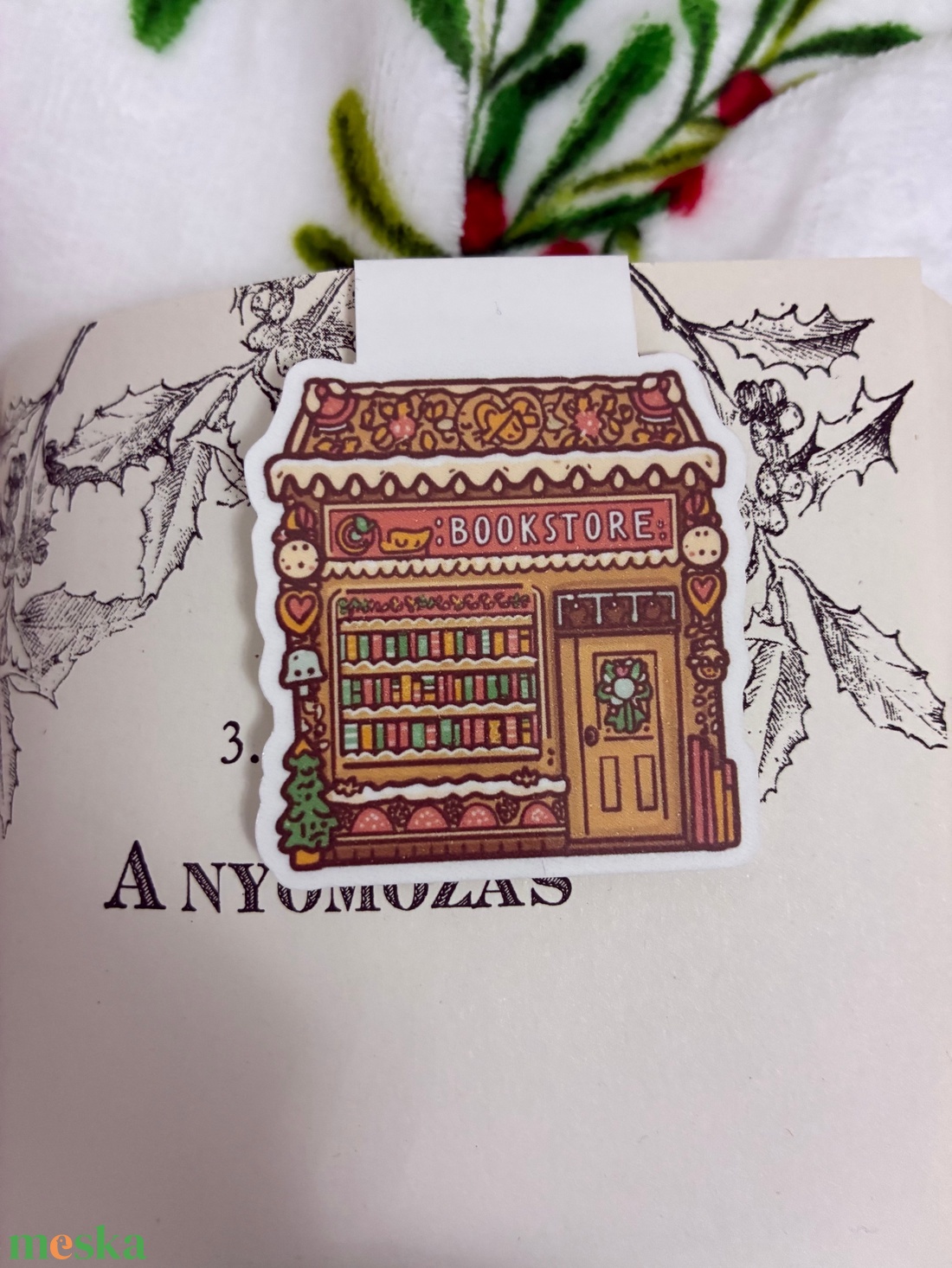 Mágneses könyvjelző � Mézeskalács könyvesbolt - könyv & zene - könyvjelző - Meska.hu