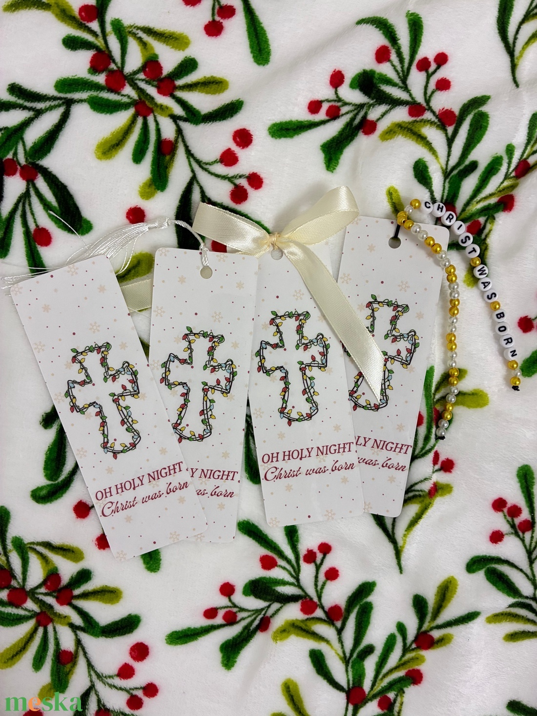 Könyvjelző � Christ was born - könyv & zene - könyvjelző - Meska.hu