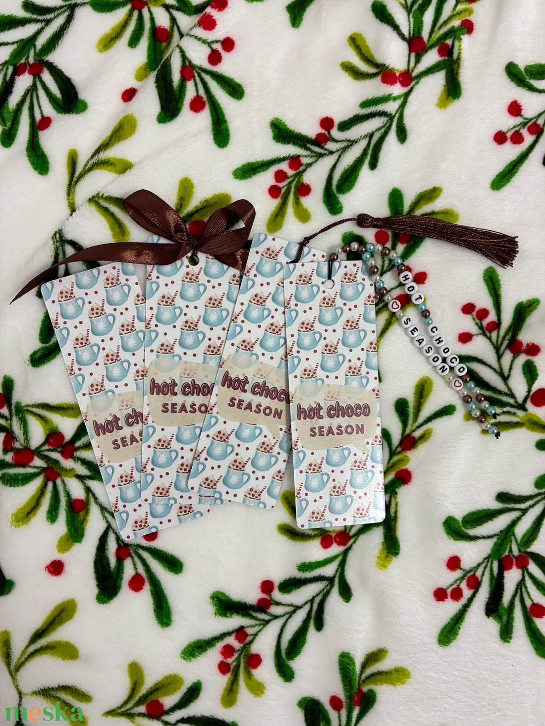 Könyvjelző � Hot choco - könyv & zene - könyvjelző - Meska.hu