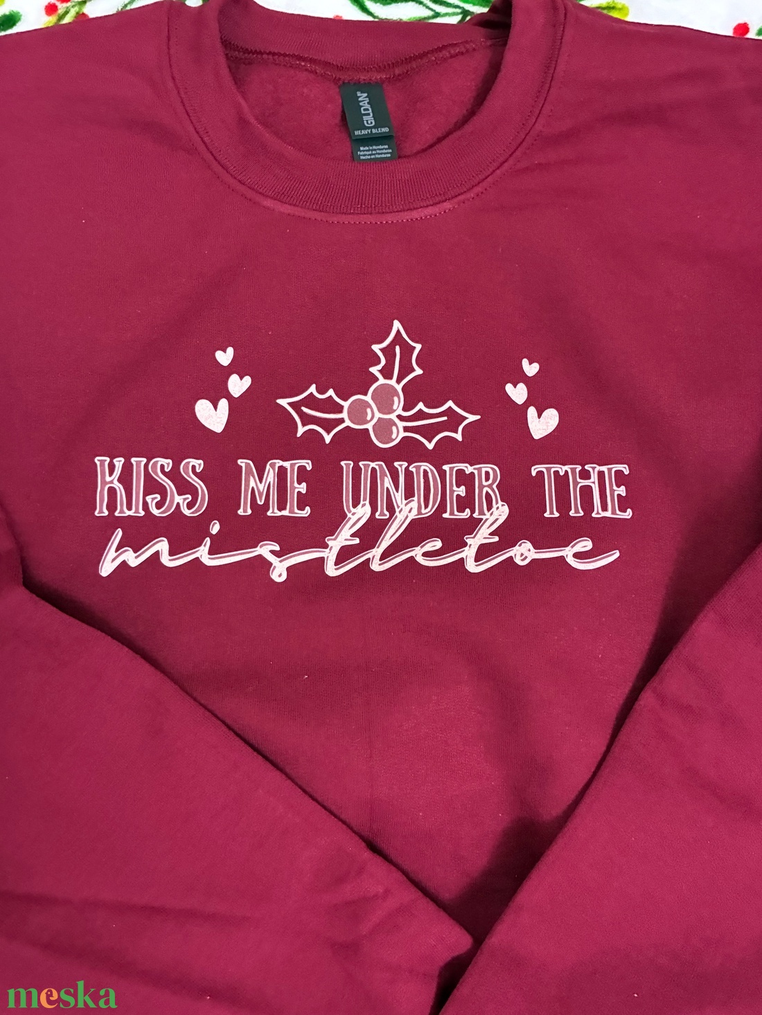 Kiss me under the mistletoe  Póló, pulóver - ruha & divat - férfi ruha - póló - Meska.hu