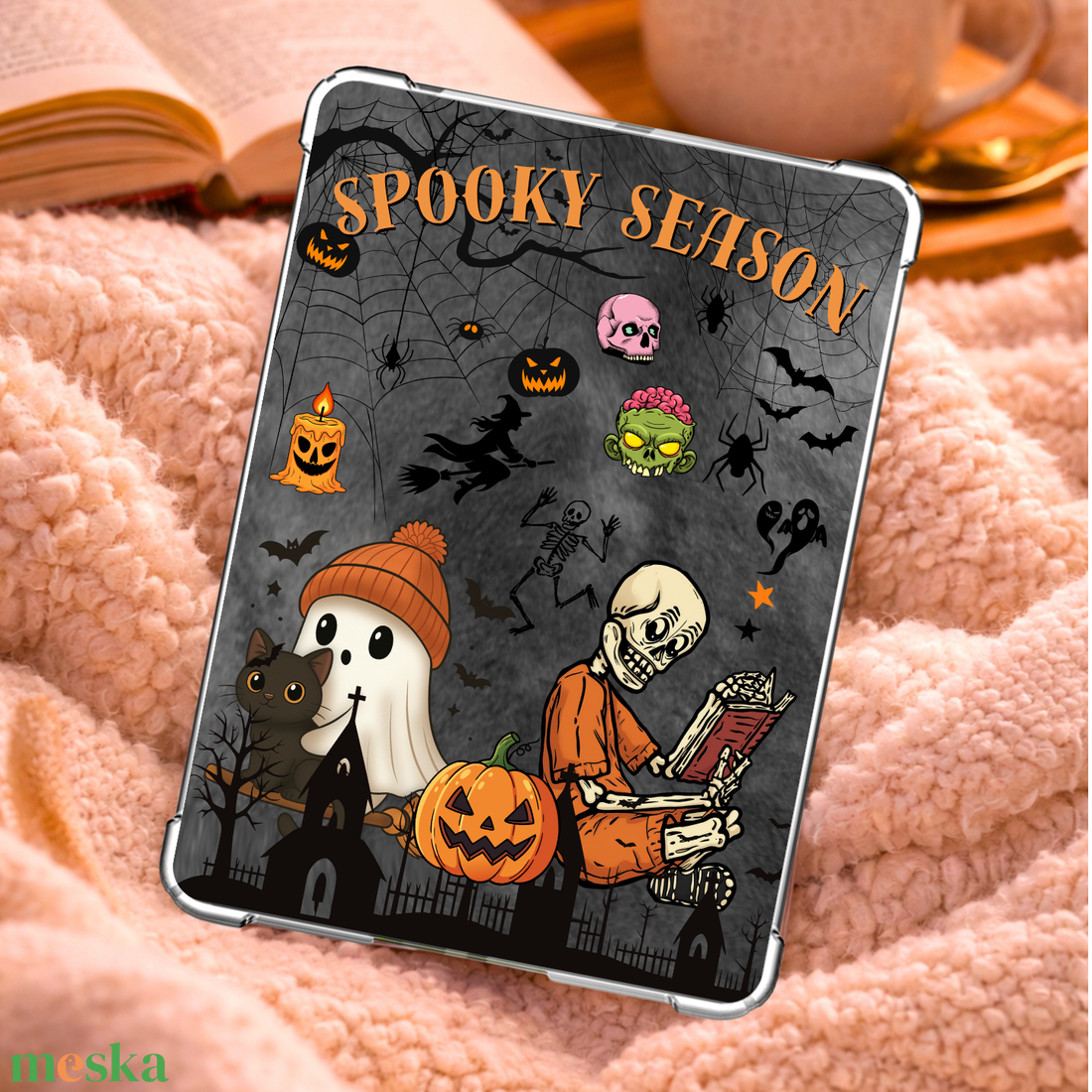 Spooky Season � halloweeni kollázs Kindle insert/betét - könyv & zene - könyvtok - Meska.hu